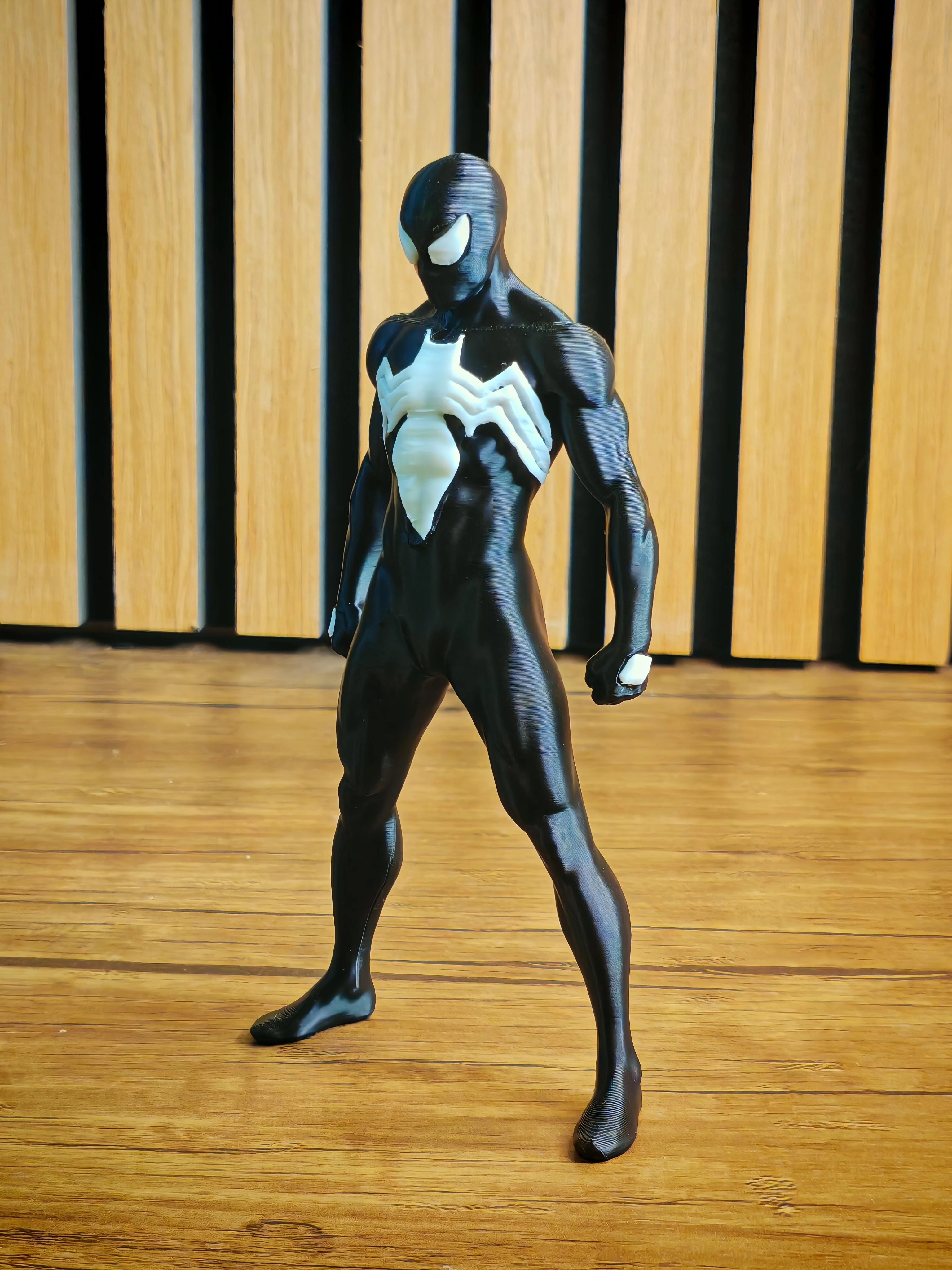 3Dプリント マーベル スパイダーマン シンビオート ブラック スーツ