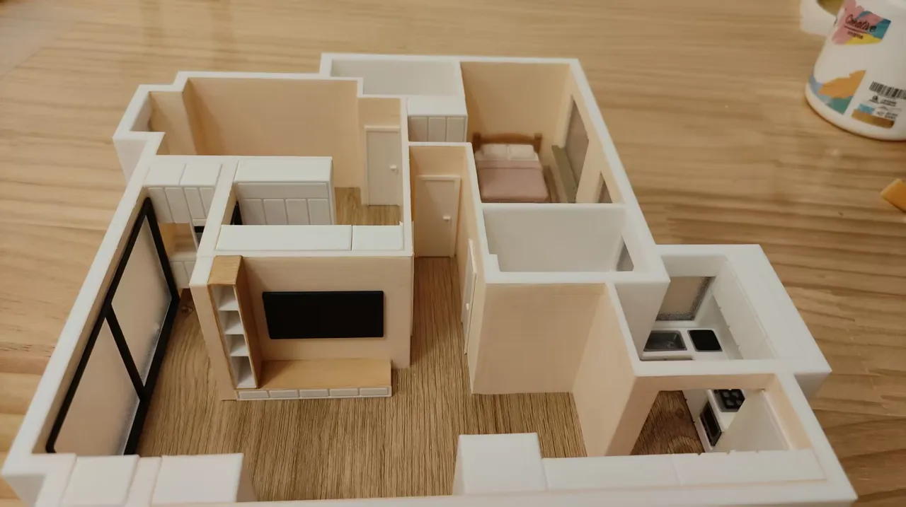 Generative 3D Floor Plans view 3