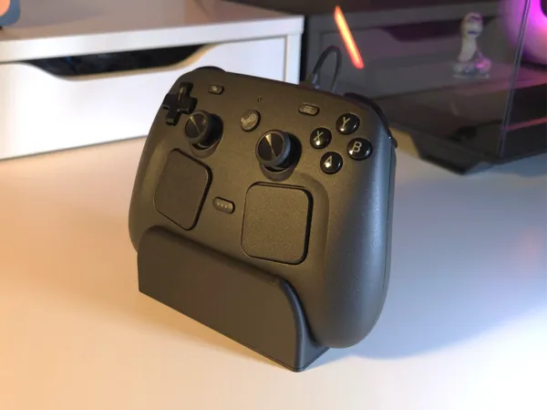 Support pour manette Steam Controller (avec socle de charge)