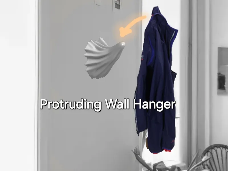 Protruding Wall Hanger
