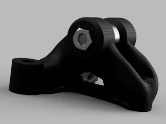 pulley topology optimized