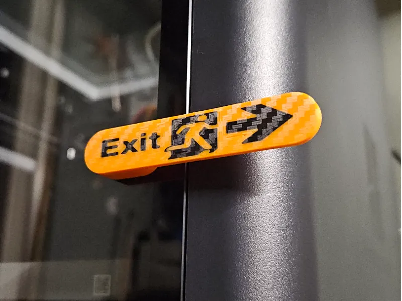 Maniglia P1S exit