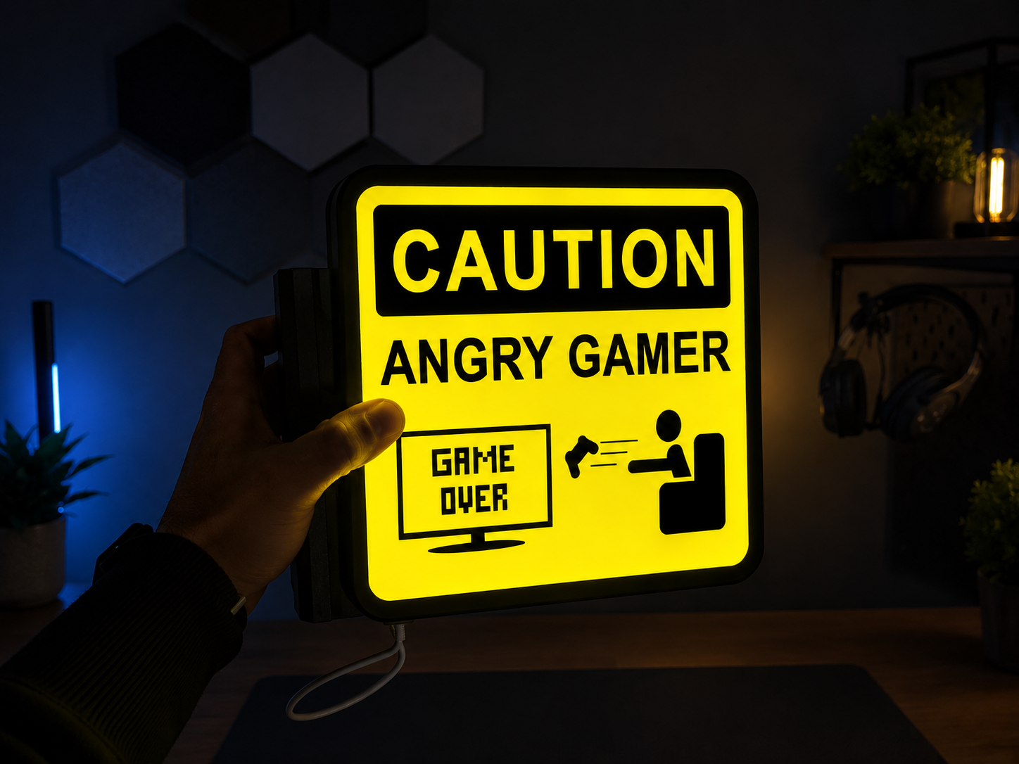 Caution light box 
