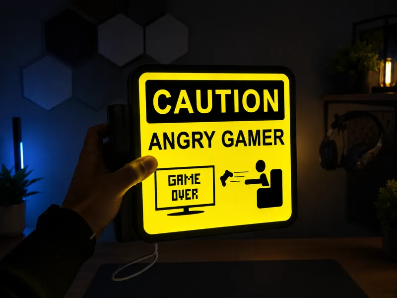 Caution light box 