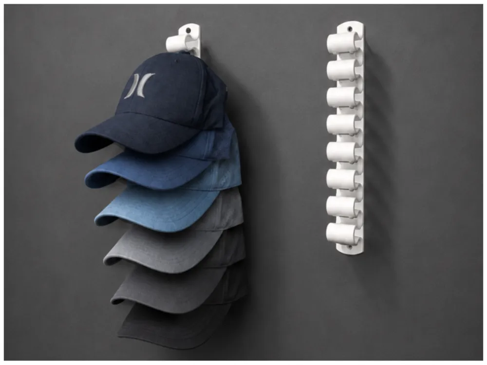 Tapa o cubierta: Looper Lid Wall Mount Hat Rack (Multiple Lengths). Referencia del modelo original.