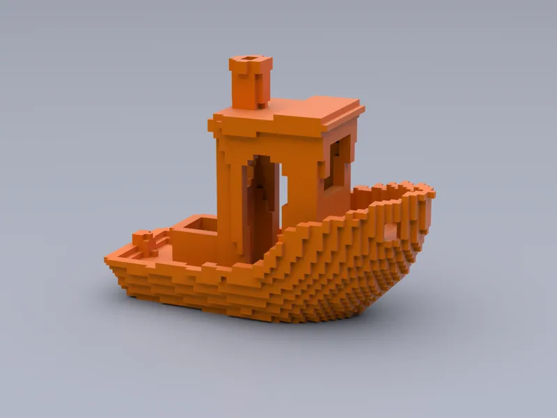 pixel Benchy