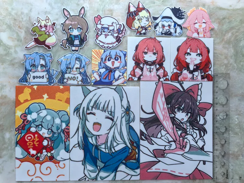 4色叠色-卡通平板画