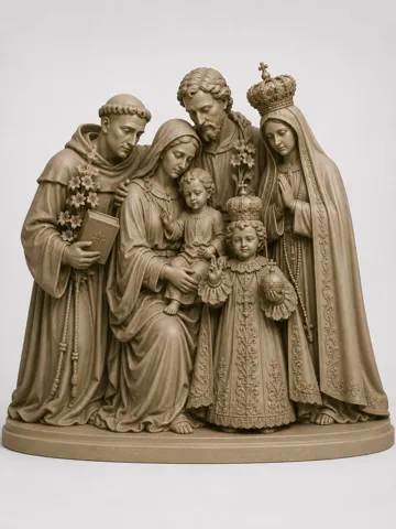 Soporte: Holy Family & Saints – Support-Free — vista de referencia 2