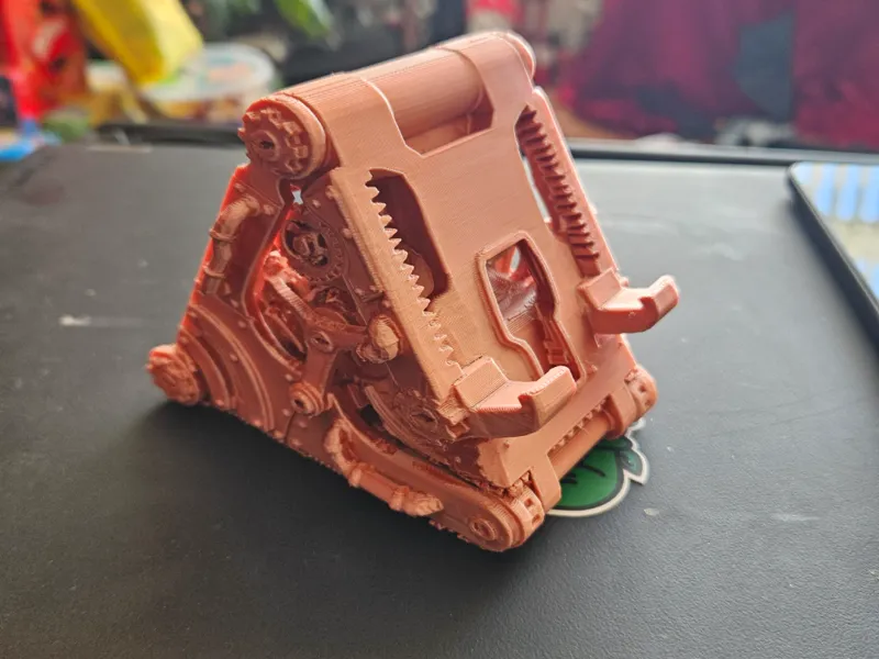 steampunk phone stand