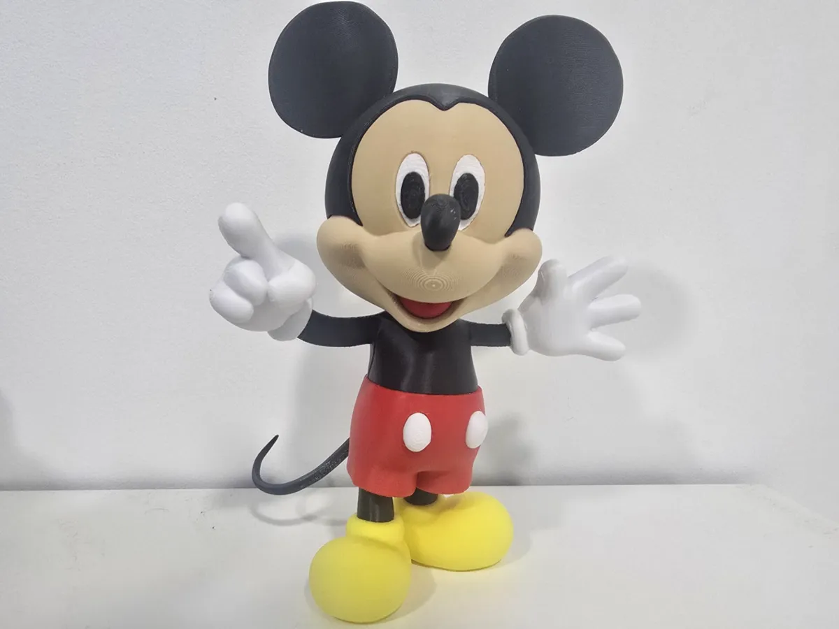 Mickey Mouse Multi-Part - Free 3D Print Model - MakerWorld