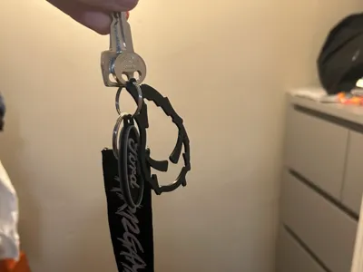 Protostar logo keychain