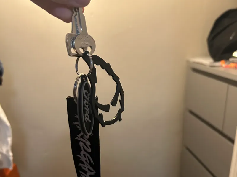 Protostar logo keychain