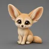 Fennec Fox: 0.2mm layer, 2 walls, 10% infill