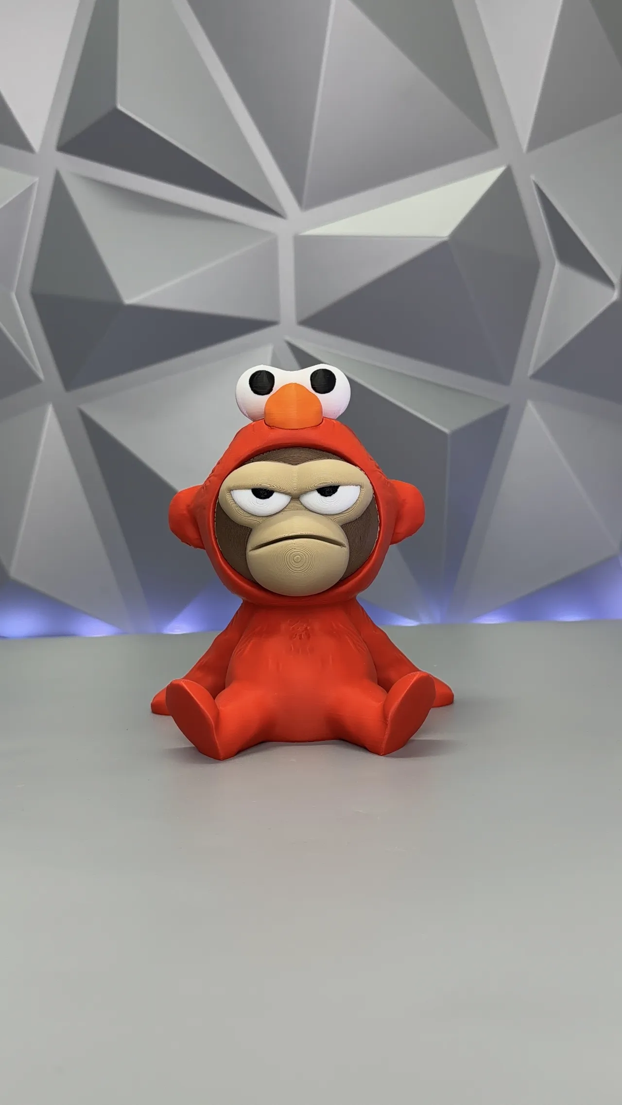 Grumpy Elmo view 2