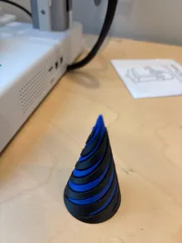 Cône fidget en spirale Vortex — photo 3