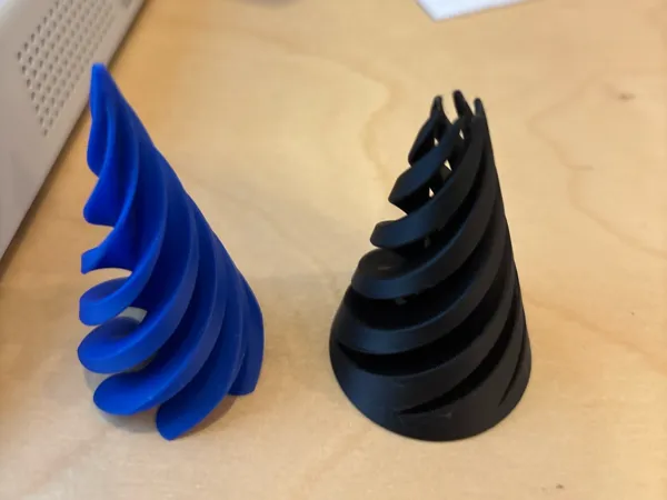 Cône fidget en spirale Vortex