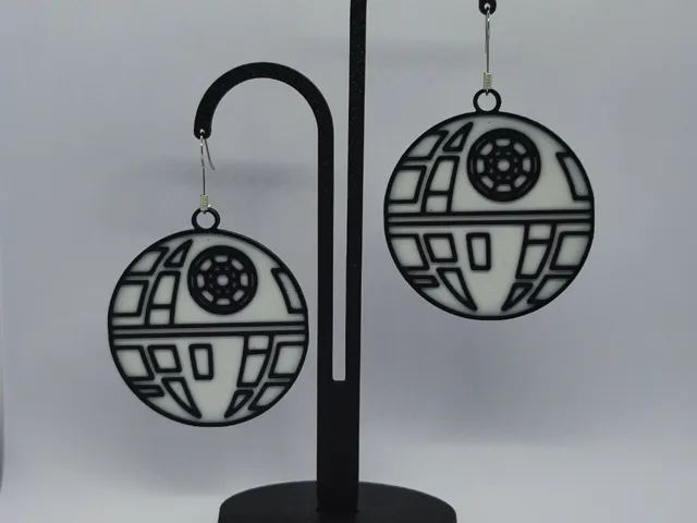 Pendientes Estrella de la Muerte