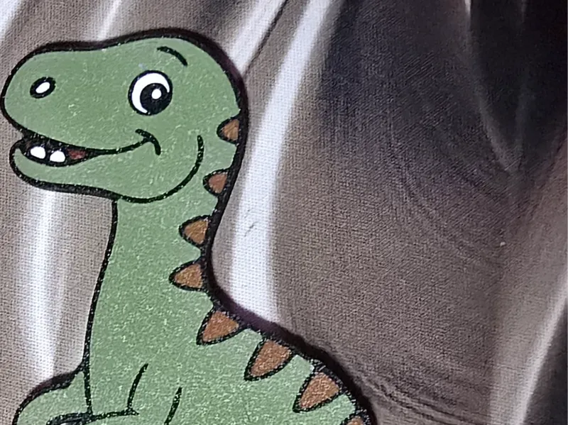 Dino T-REX cake topper keyring decoration