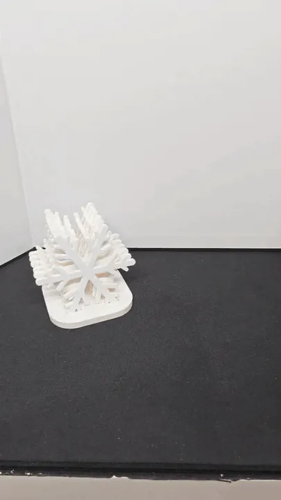 snowflake coaster by Pocketrush3D MakerWorld: Download Free 3D Models