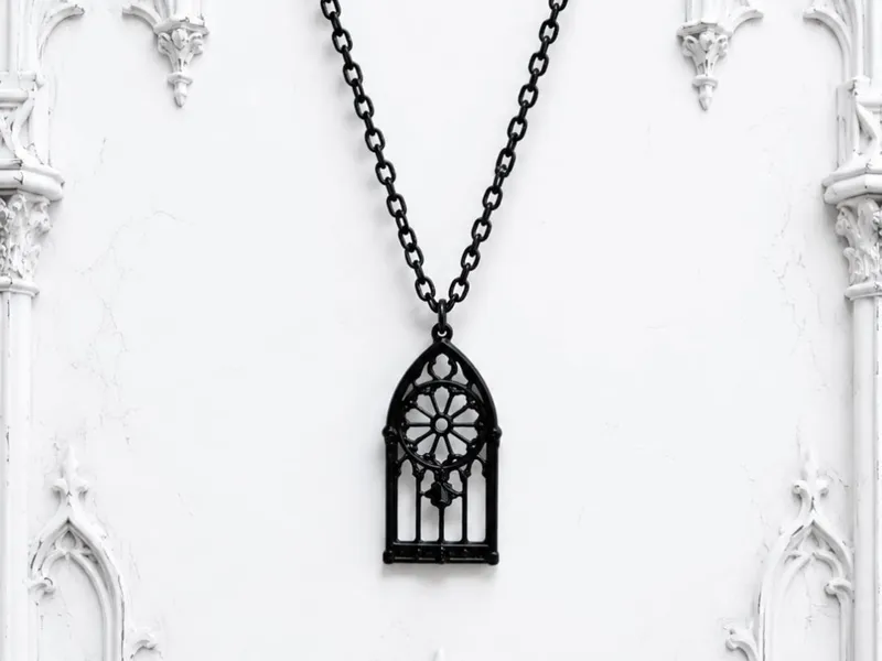 Cathedral  Window Necklace