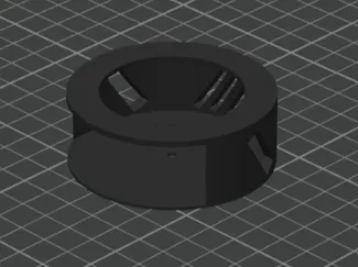SUPPORT CAPTEUR THERMOSTAT ROND