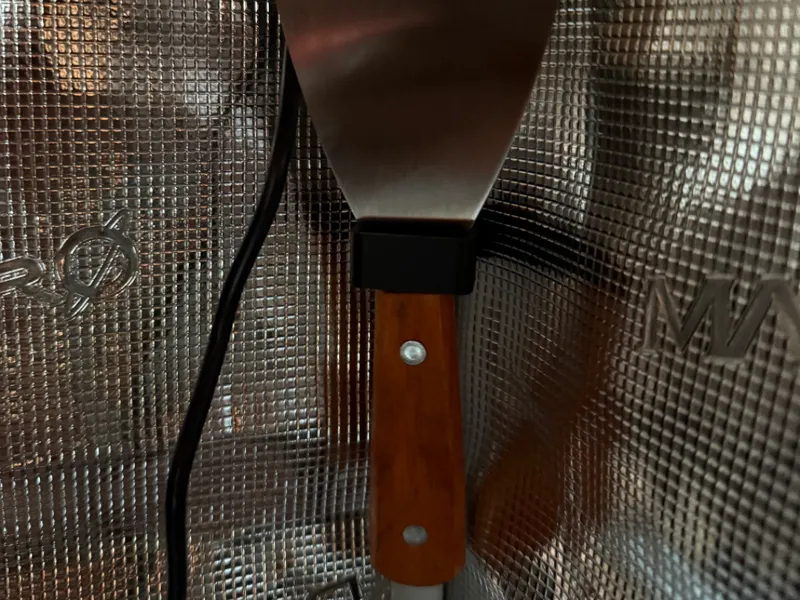 Spatula holder for 16mm grow tent's tube