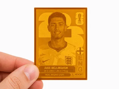 3D Figure of Jude Bellingham (Panini 2026 Album)