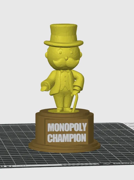Monopoly Champion Trophy