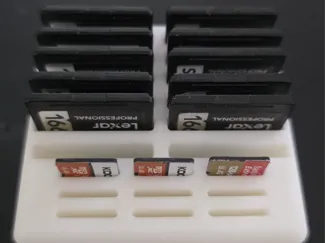 12x9 SD Desk Card Holder
