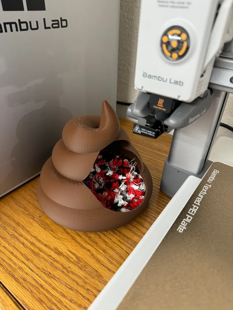Poop Shaped Poop Collector (A1 & A1mini)
