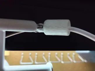 Bambu's filament guide to PTFE tube adapter