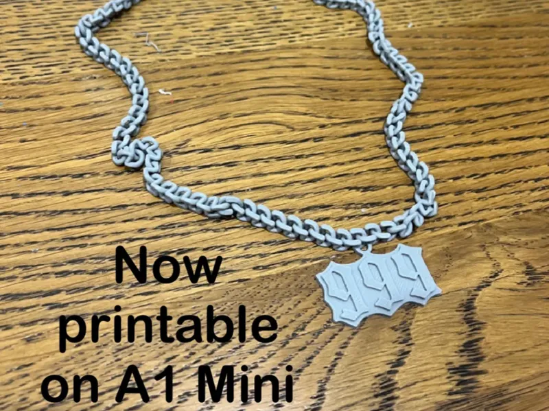 Juice WRLD 999 Necklace