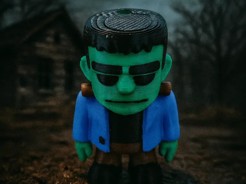 Halloween Frankenstein Schlüsselanhänger