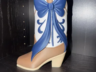 COWGIRL BOOT SOFT SOAP HOLDER - 7.5oz
