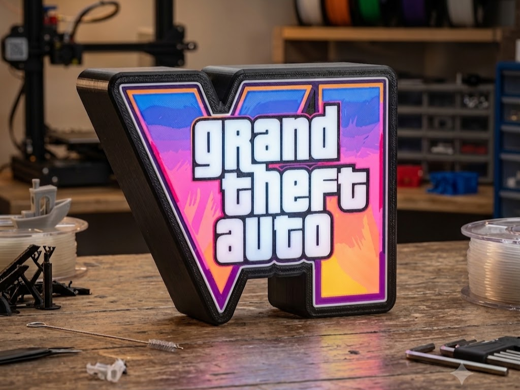 GTA VI - GRAND THEFT AUTO 6 LIGHTBOX