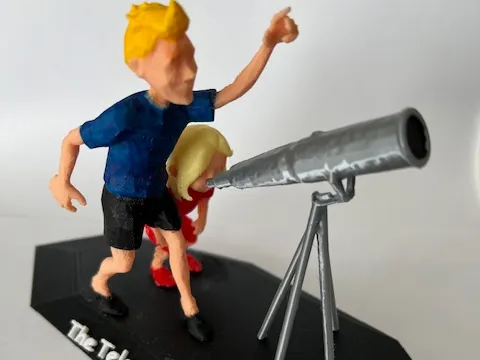 The Telescope Travelers Books Model