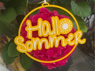 Türkranz, Fensterkranz für den Sommer