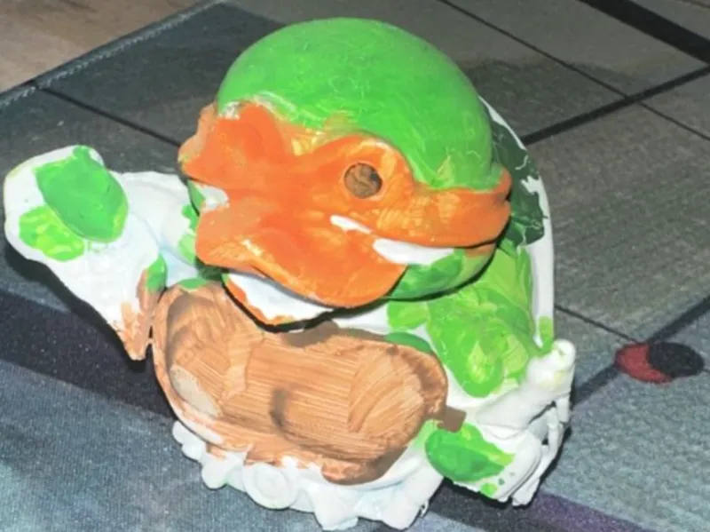 MICHEALANGELO ninja turtle duck