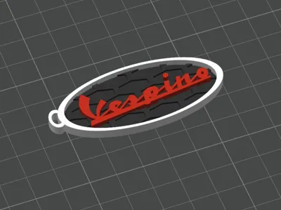 Vespino Keychain