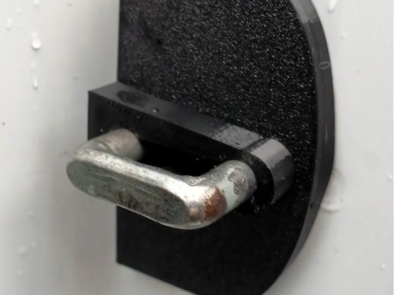 Dacia Sandero door damper and lock cover protector