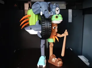 La Grande Combinazione articulated toy