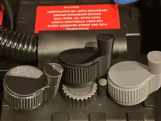 Proton Pack Crank knob cover for Fun.com Pack