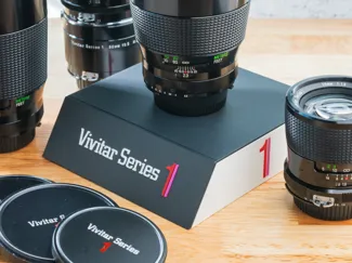 Vintage Lens Display Stand - Vivitar Series 1