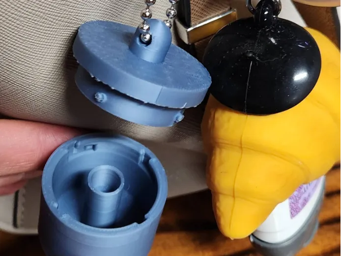 Ring Holder for Keychains or Bags