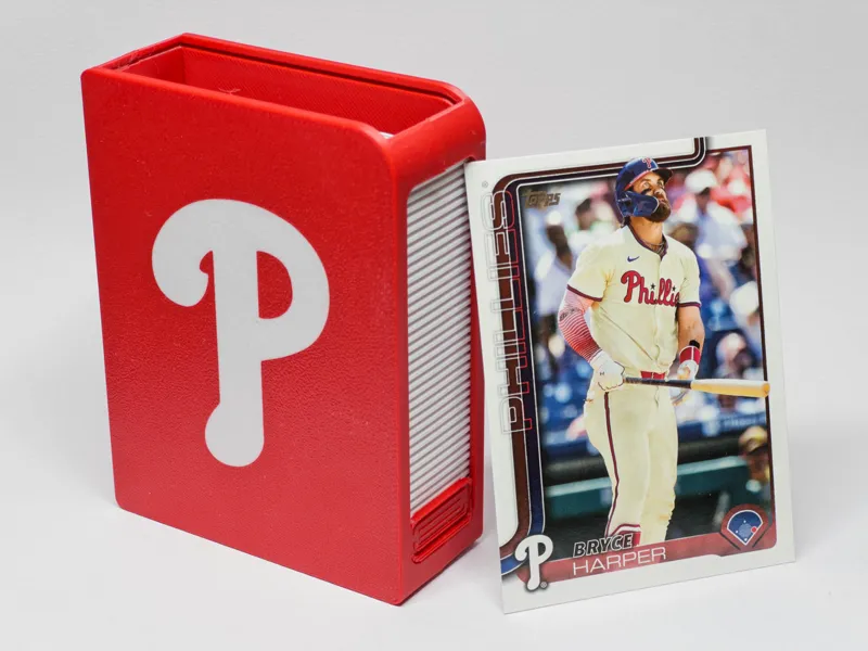 Baseball Card Box - Philadelphia Phillies