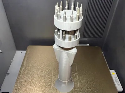 Electric screwdriver bit case