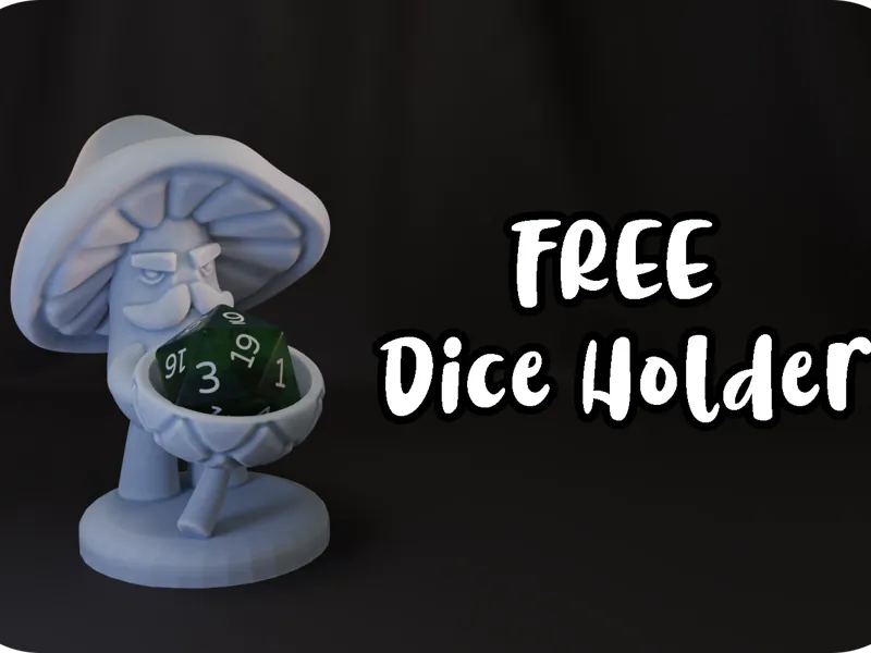Mushome Dice Holder