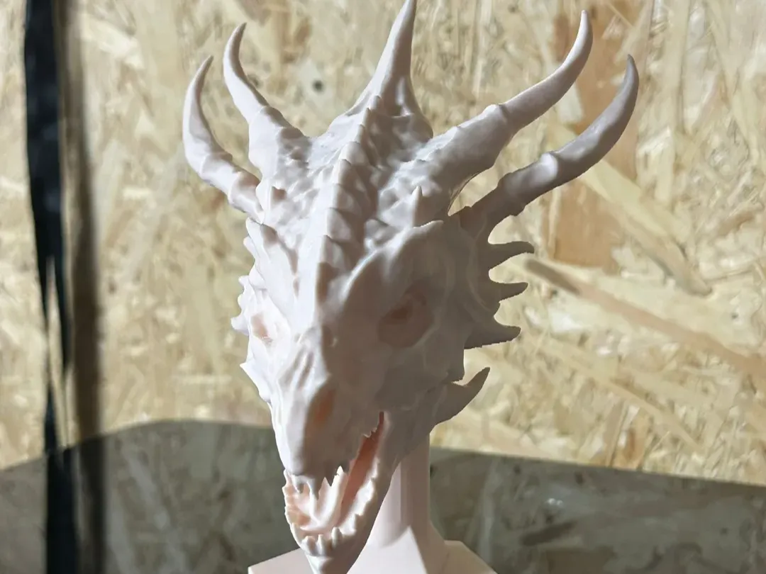 Dragon Head - Free 3D Print Model - MakerWorld