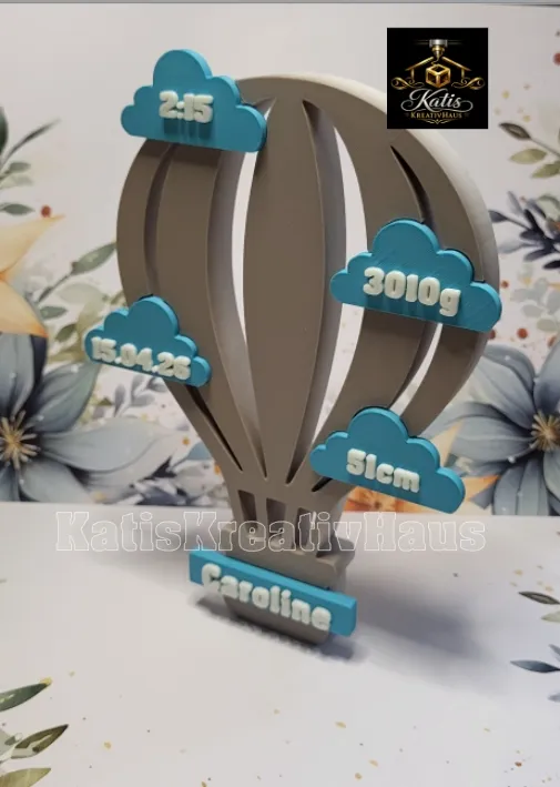 Ballon zur Geburt - Baby - Love-Geschenk view 4