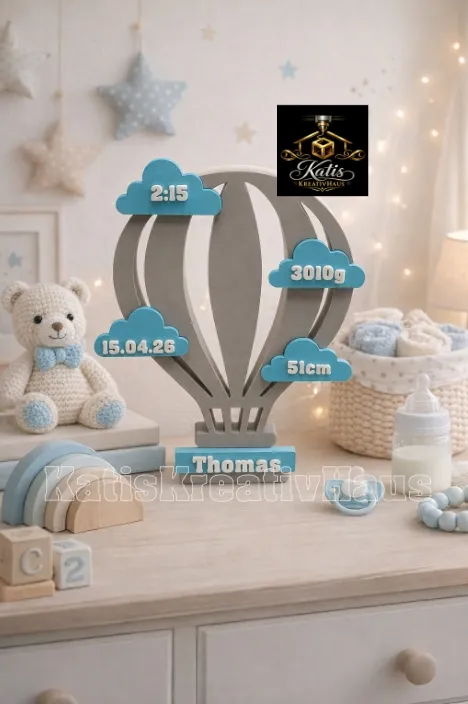 Ballon zur Geburt - Baby - Love-Geschenk view 3